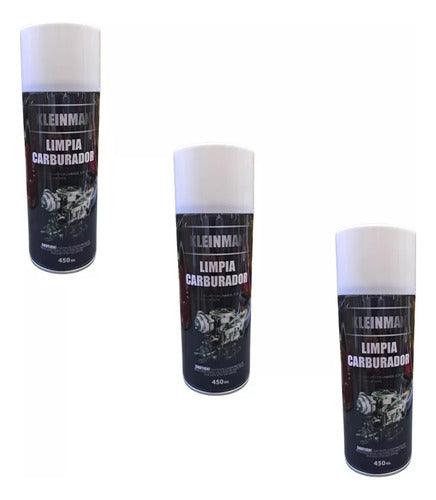 Limpia Carburador Kleinman 450 Ml X3 Unidades