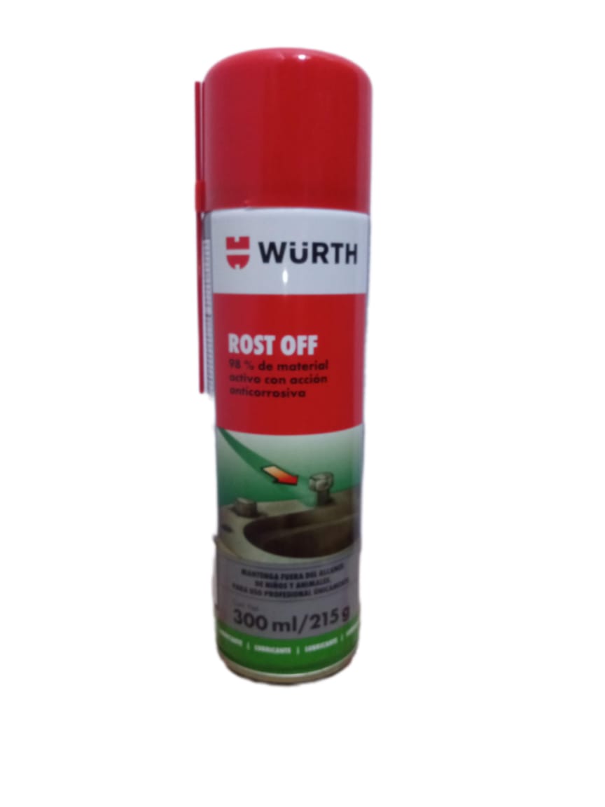 Desoxidante Lubricante Rost Off 300ml Wurth Tipo WD40