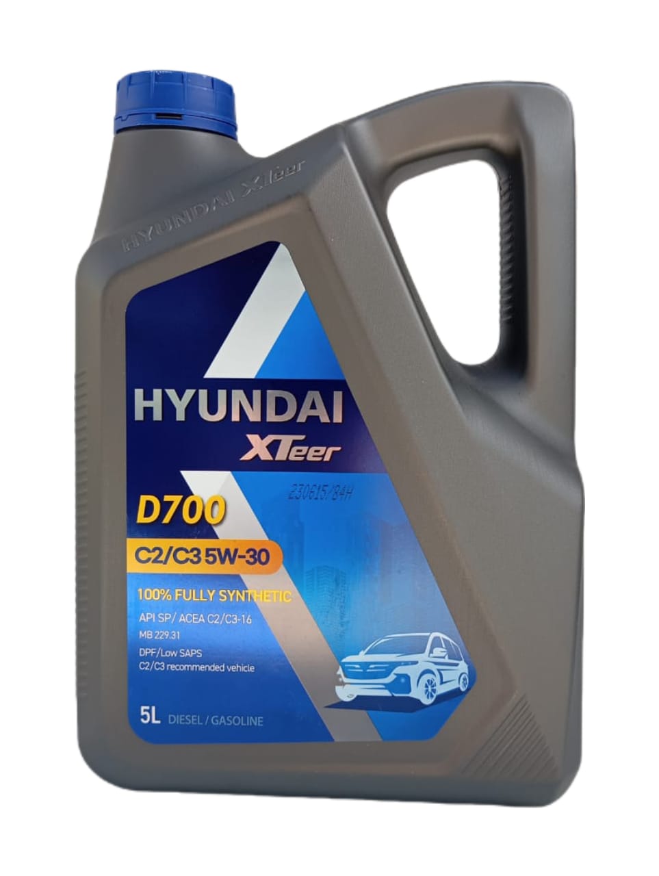 Aceite 5w30 HYUNDAI XTEER D700 DPF SN 5LT FULL SINTETICO