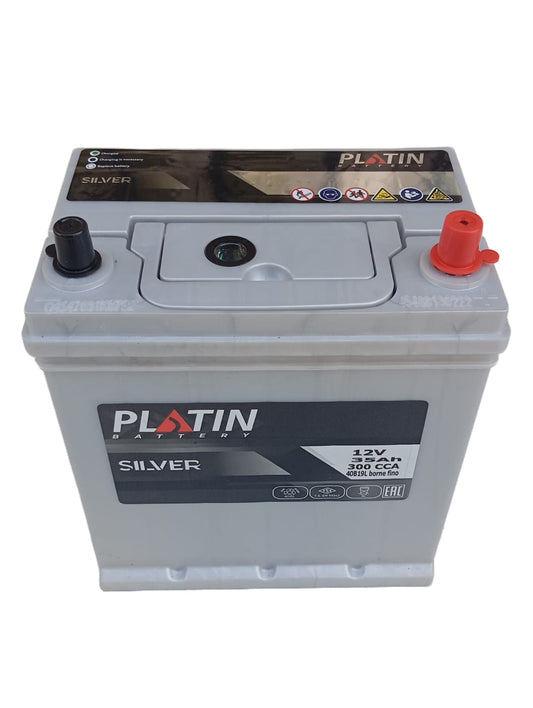 Bateria De Auto Platin 35 Ah Positivo Derecho Bornes Fino