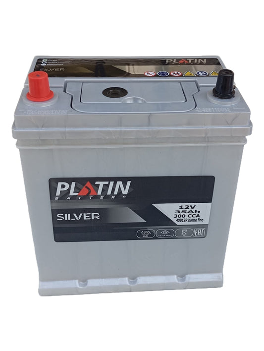 Bateria De Auto Platin 35 Ah Positivo IZQUIERDO Bornes Fino