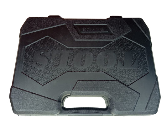 Set de Dados 94 Piezas Profesional Cr-V | Chicharra 1/2" y 1/4