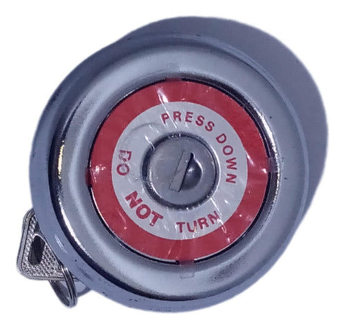 Tapa De Bencina Universal Con Llave 37mm