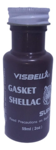 Súper Gasket Líquido Shellac Visbella | Sellador Resistente para Empaquetaduras