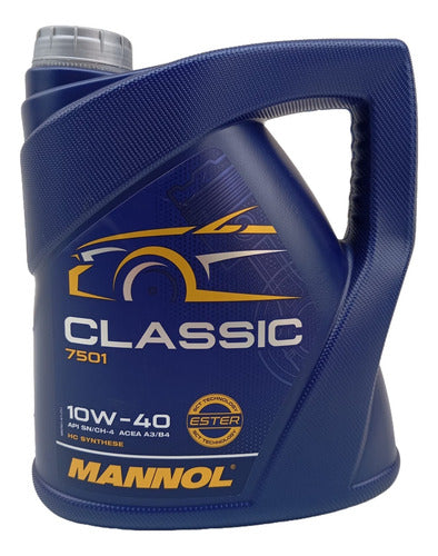 Aceite para Motor Mannol Semi-sintético 10W-40 CLASSIC
