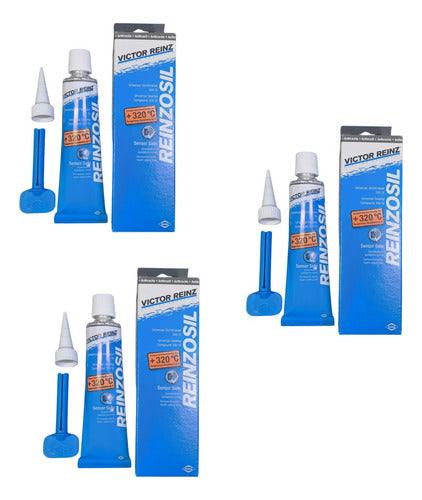 Siliconas Victor Reinz 300°c 70ml X3 Unidades