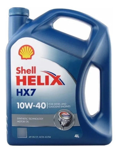 Aceite Shell HX7 10W40 4 litros