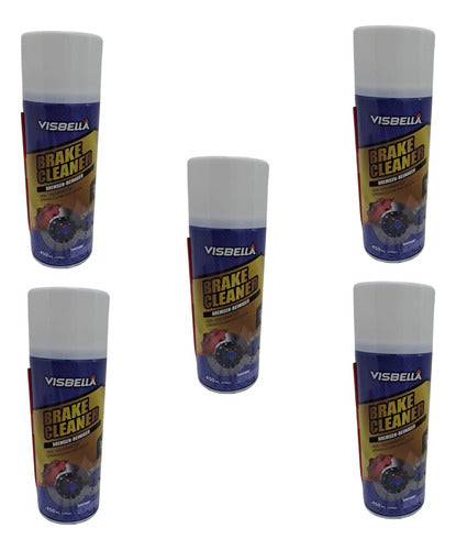 Limpiador De Frenos Visbella 450 Ml X5