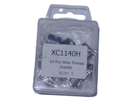 Insertos Helicoil De Acero M12 X 1.25 Pack 10 Unidades